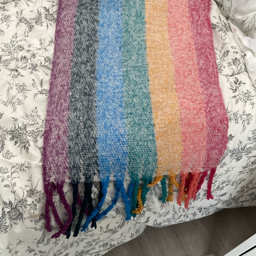 Rainbow scarf